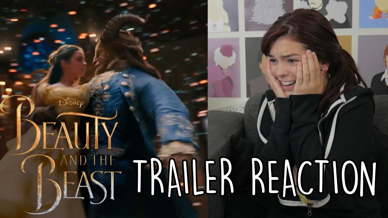 Beauty and the Beast Official Trailer Reaction | SoundProofLiz