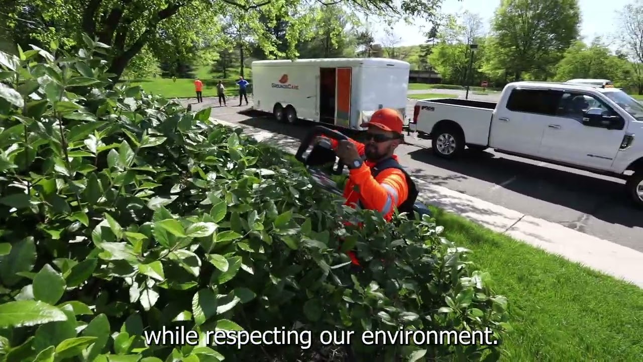 GroundsCare Landscape Is Transitioning to Electric Equipment