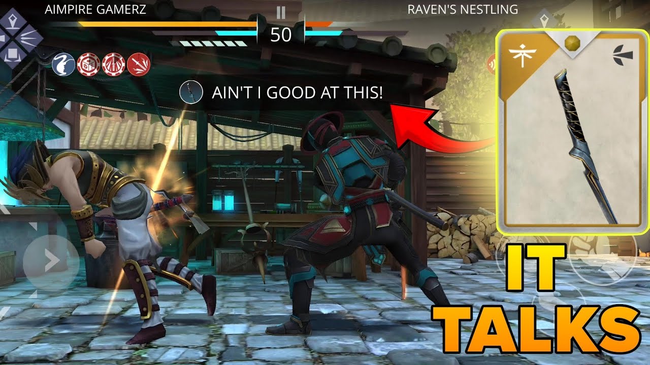 Shadow Fight 3 : i Unlocked Talking Katana | Raven's feast event