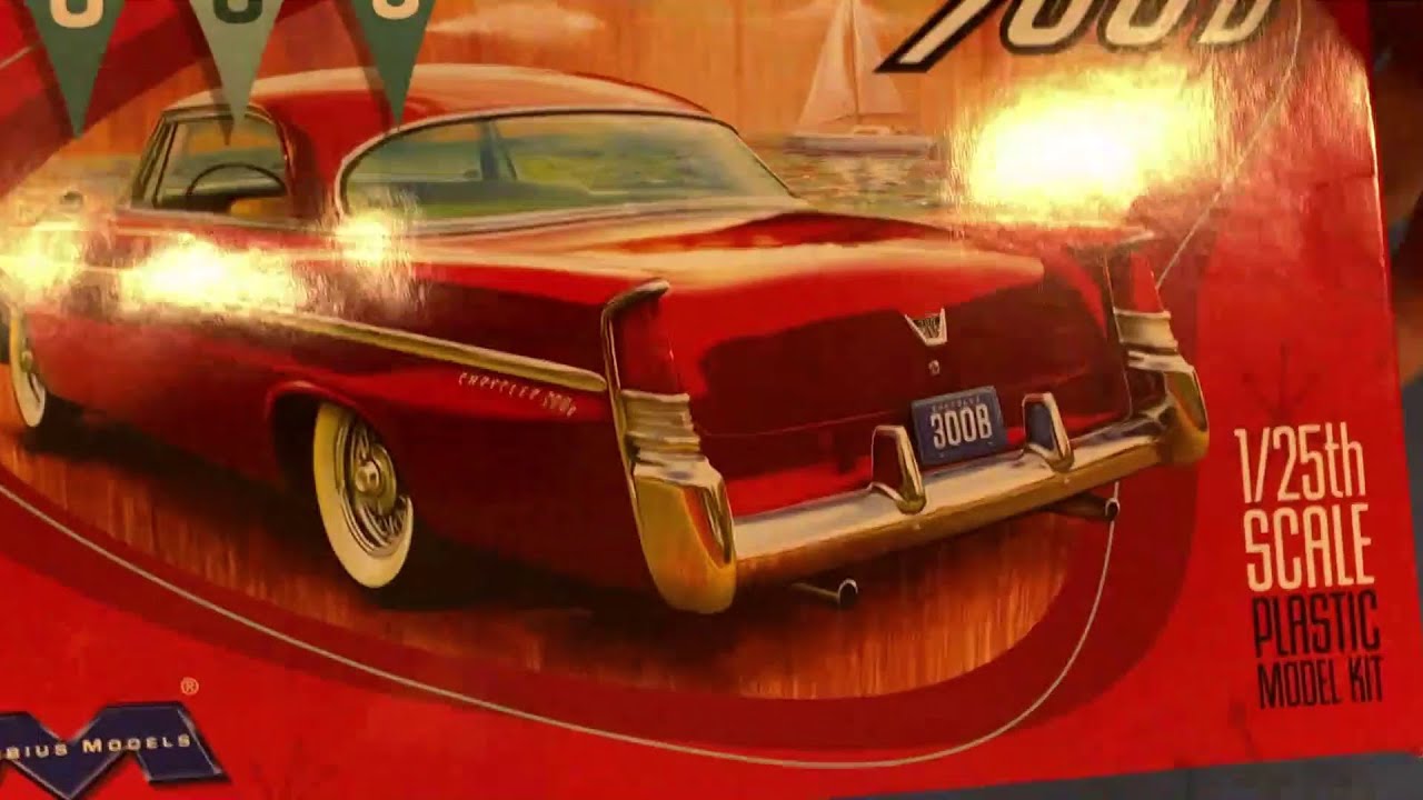 Building a 1956 Chrysler 300B model car