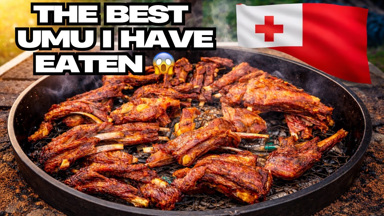 Traditional Tongan Umu Cooking in 4K 🇹🇴 | Island Food in Sydney Australia