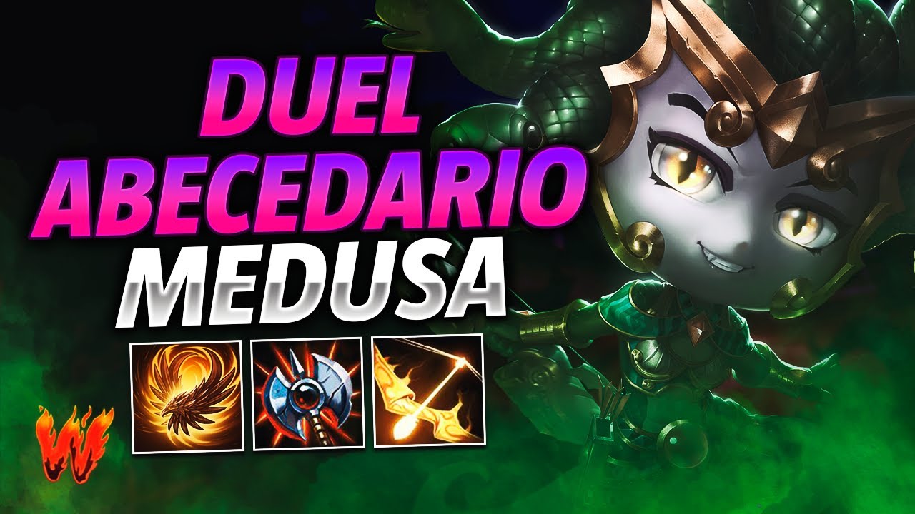 MEDUSA, DUEL PILLA PILLA... - Warchi - Smite Duel Abecedario S10