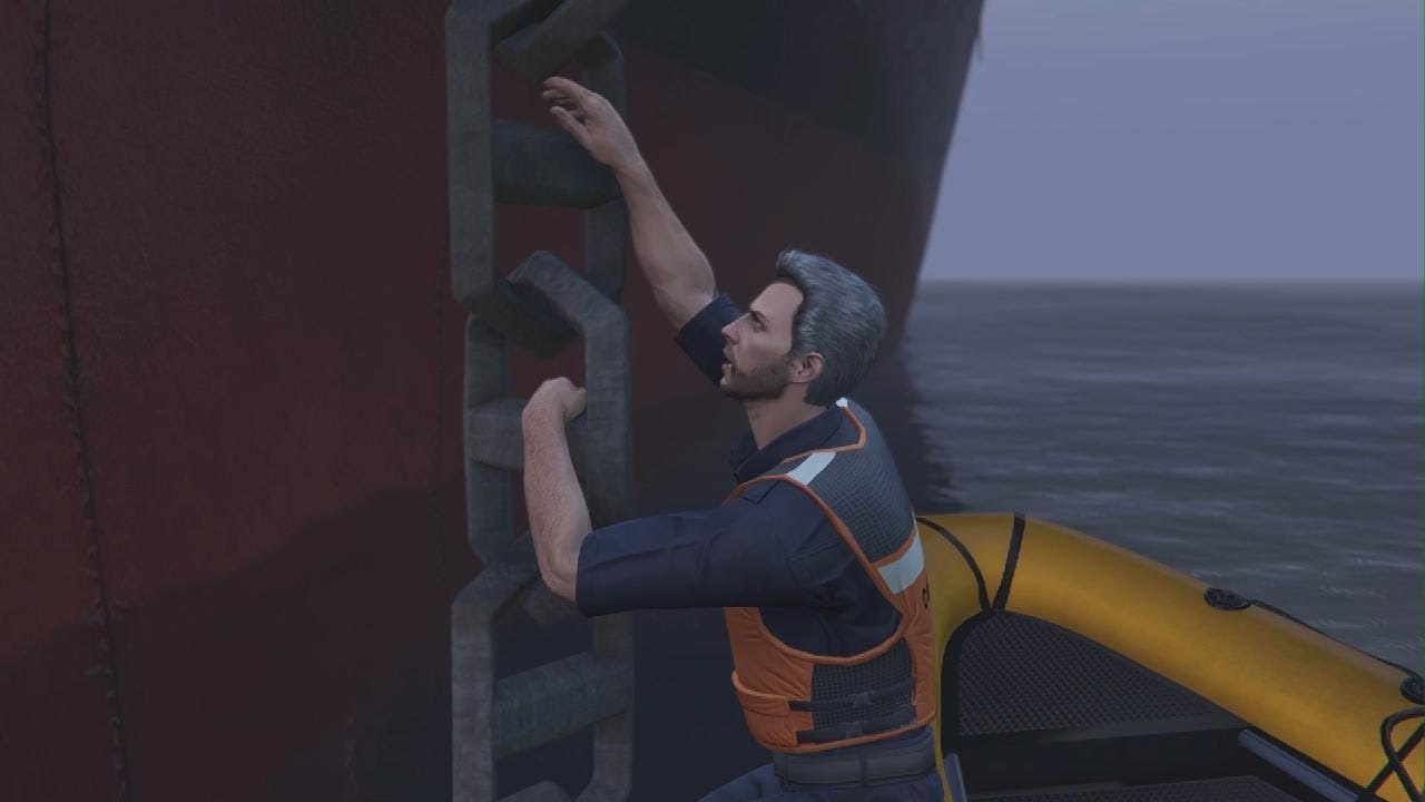 GTA Online The Cargo Ship  Robbery