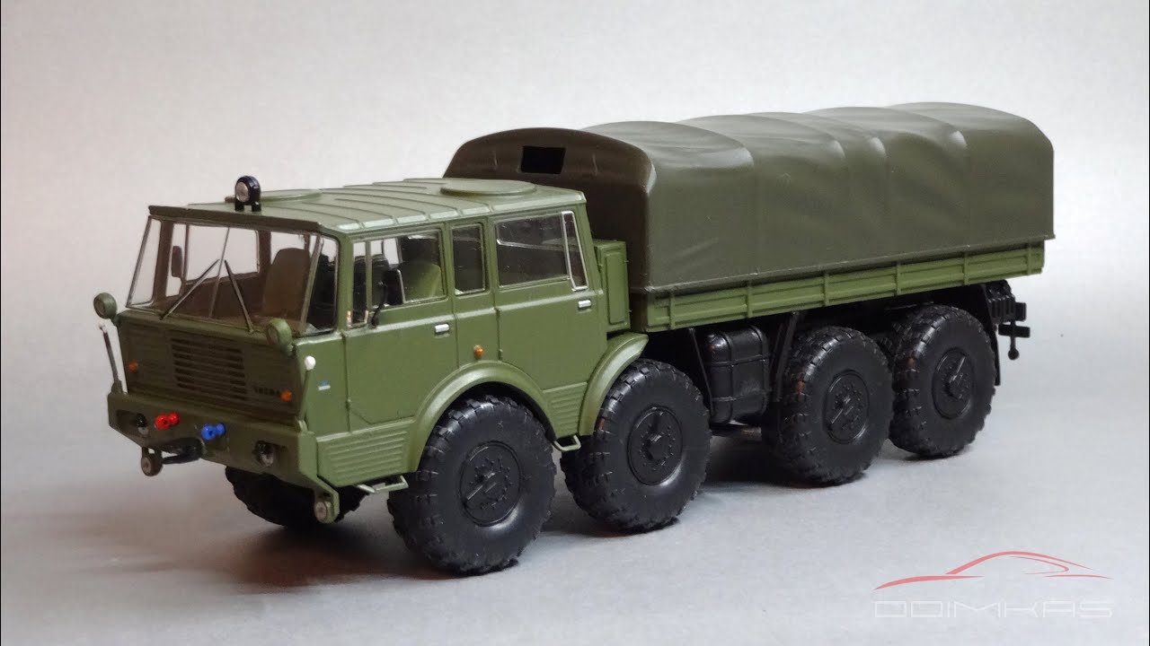 Tatra 813 8x8 Kolos 1968 || IXO Models - Atlas || Масштабные модели грузовых автомобилей 1:43