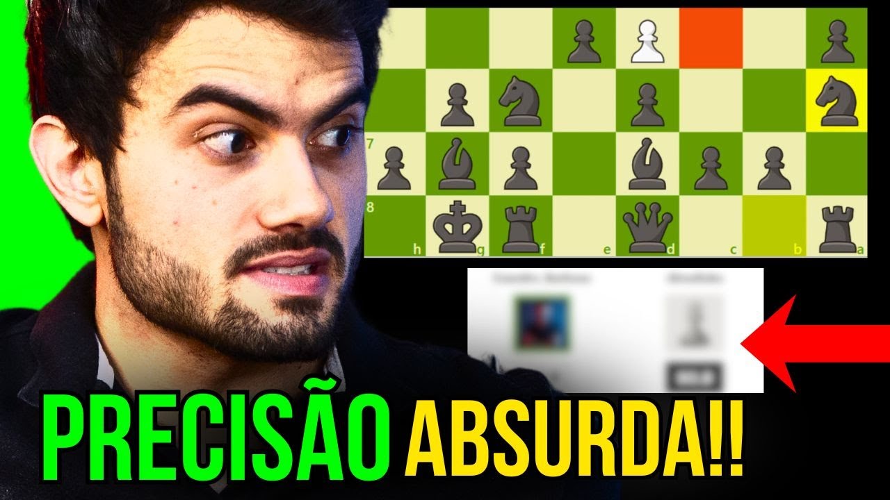Fiz uma PRECISÃO ABSURDA jogando a ÍNDIA DO REI!! Rumo ao Top 1 do Brasil Xadrez