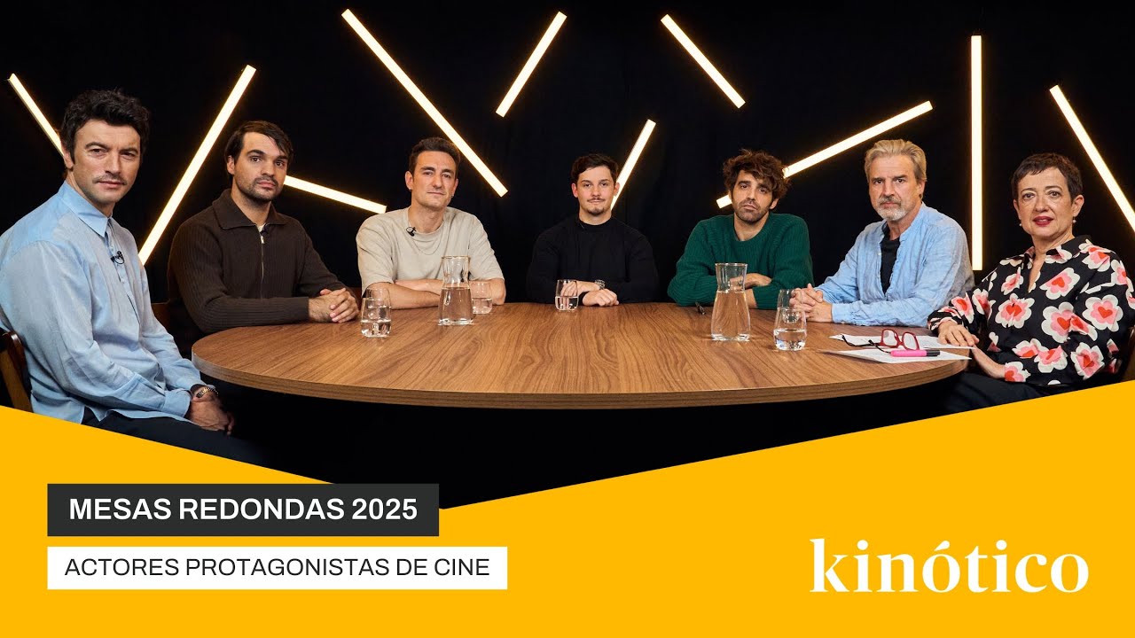 Mesa redonda de actores protagonistas de cine de Kinótico 2025