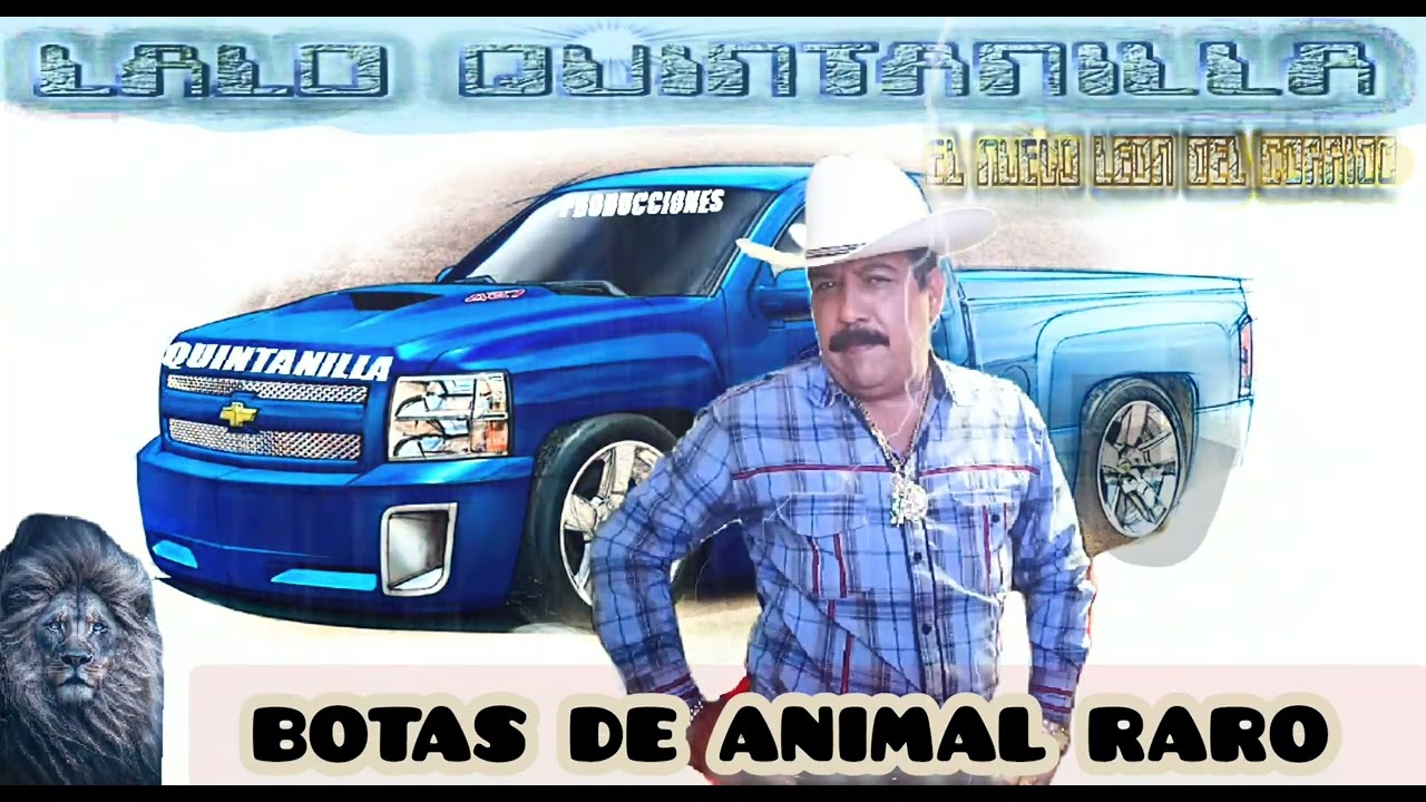 LALO QUINTANILLA BOTAS DE ANIMAL RARO