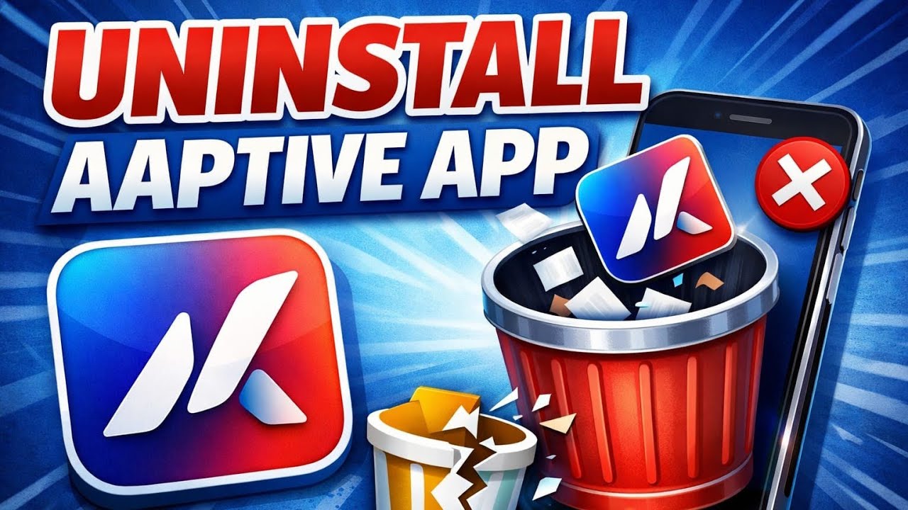 How to Uninstall Aaptive App | Step-by-Step Guide (Android & iPhone)