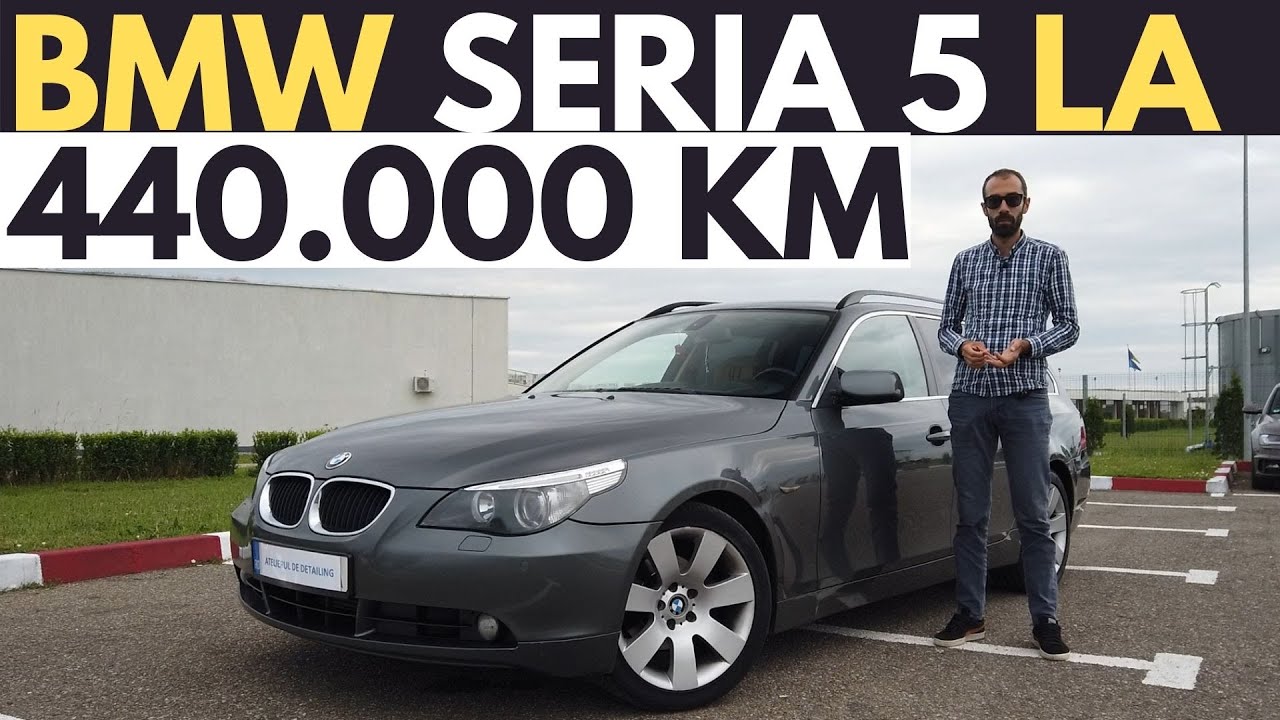 BMW seria 5 E61 - cum se PREZINTA dupa 440.000 km