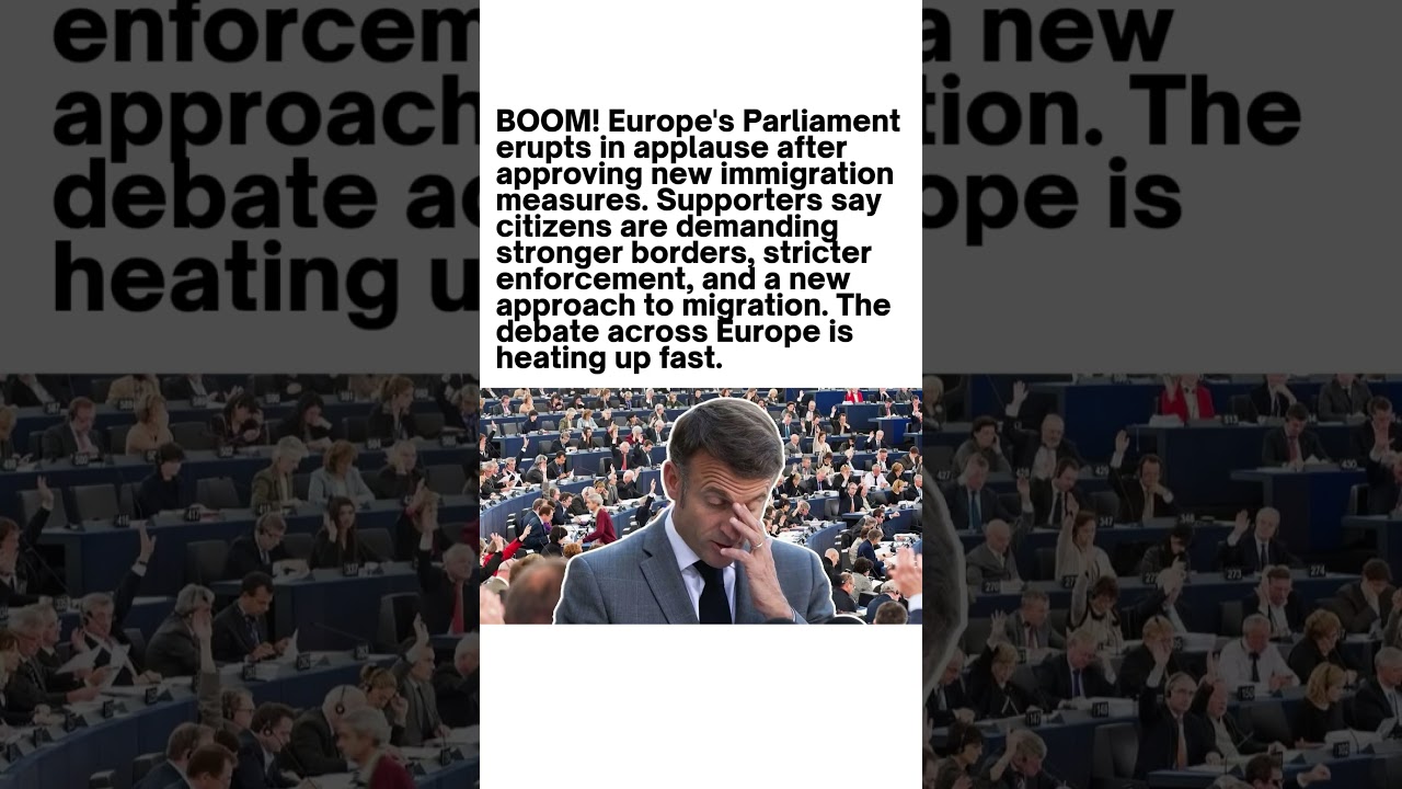 Europe's Immigration Debate Intensifies 🇪🇺🔥
