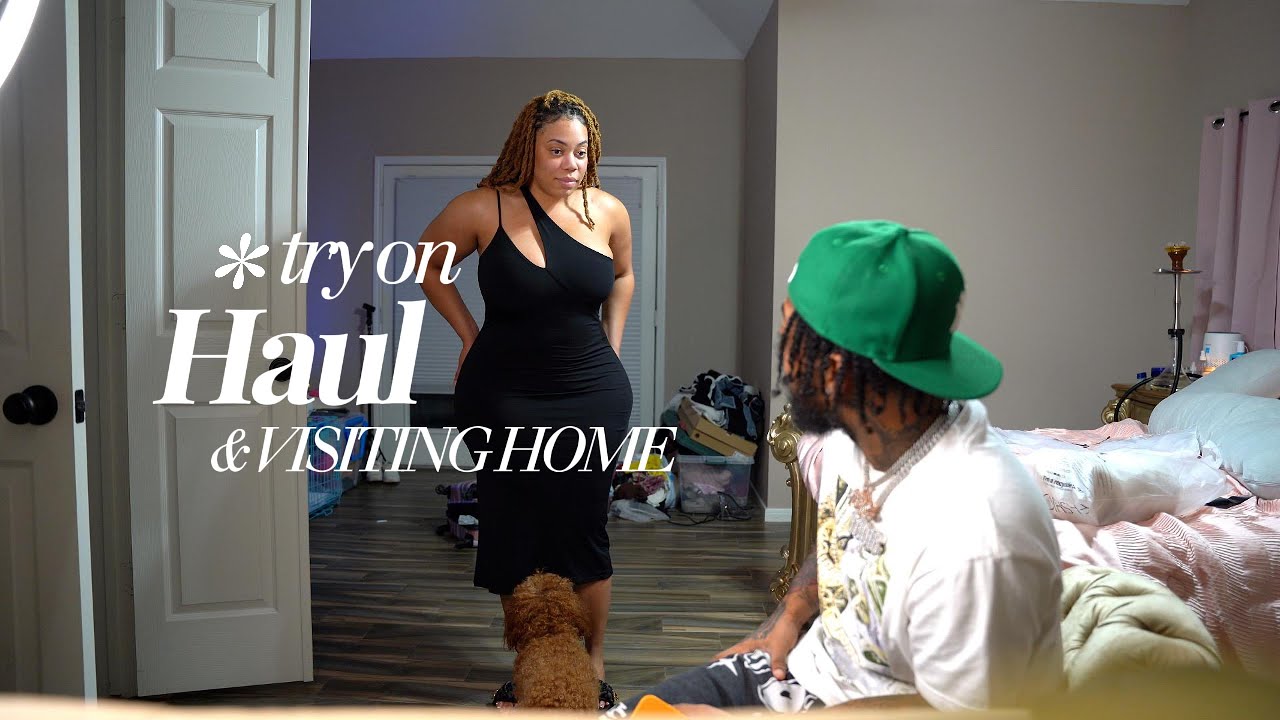 Visiting home + Try on haul