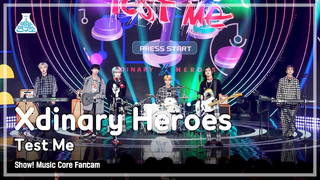 [예능연구소] Xdinary Heroes – Test Me(엑스디너리 히어로즈 - 테스트 미) FanCam | Show! MusicCore | MBC220806방송