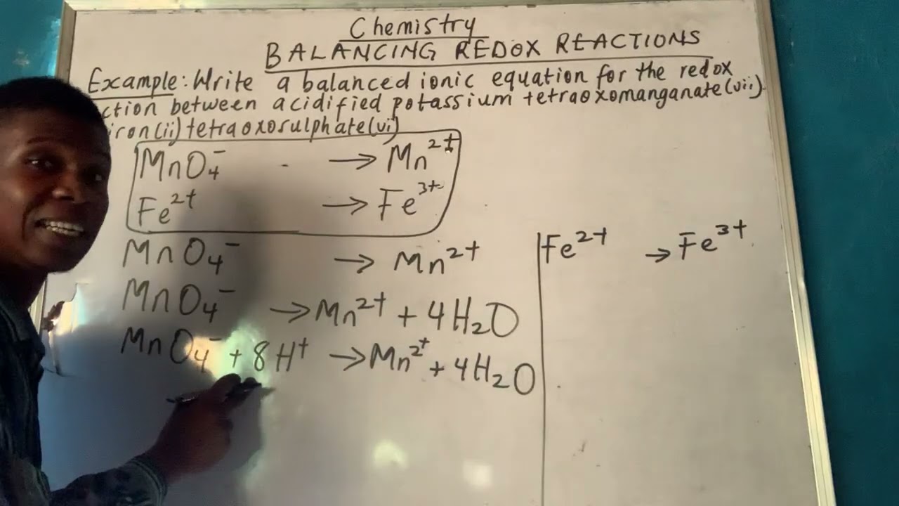 BALANCING REDOX REACTIONS ⚗️🧪