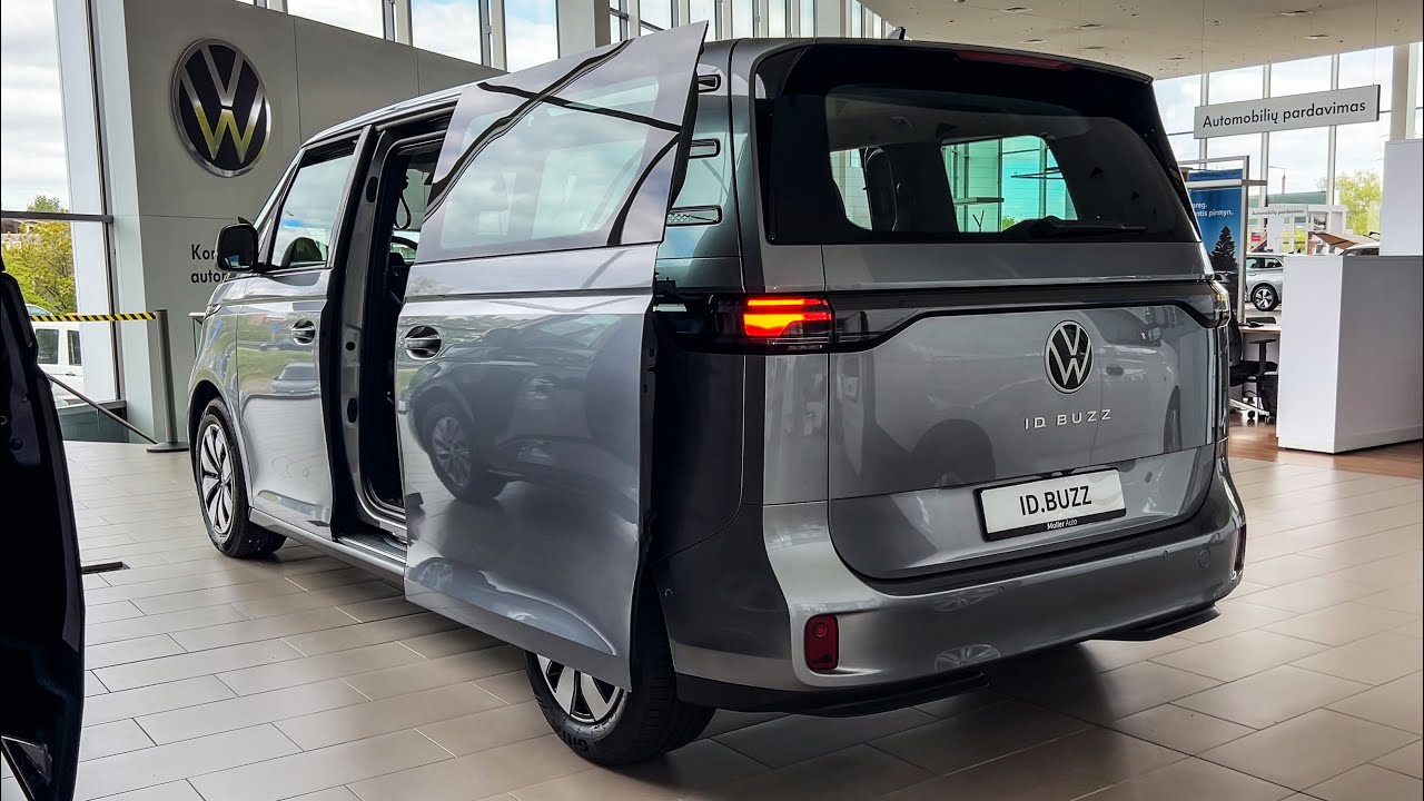 New Volkswagen ID.Buzz 2026 (286 HP) - More Power & Range! - Interior and Exterior Walkaround