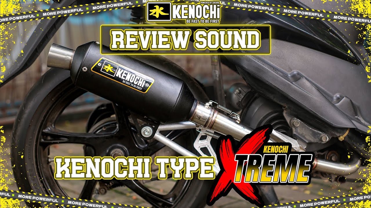 KENOCHI RACING EXHAUST - TYPE EXTREME DAILY USE FOR YAMAHA MIO/SOUL