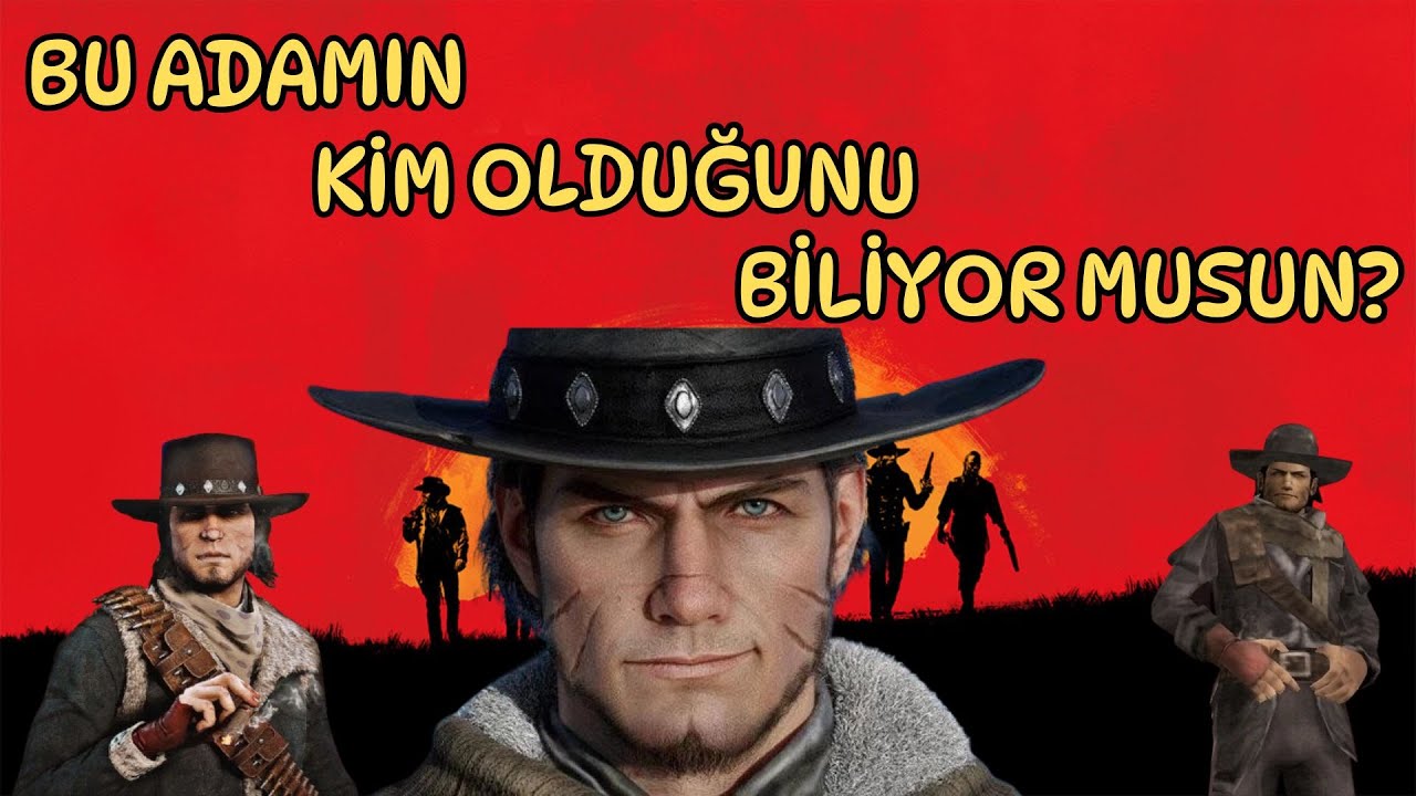 Red Dead Redemption evreninin en büyük gizemi... Kim bu adam? - Red Harlow'un hikayesi.