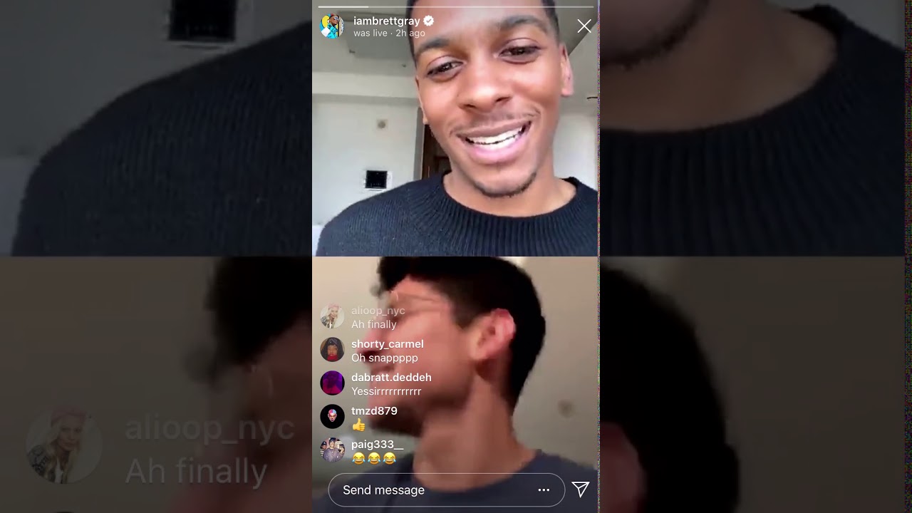 Brett Gray from “On My Block” funny Instagram Live! 🤣