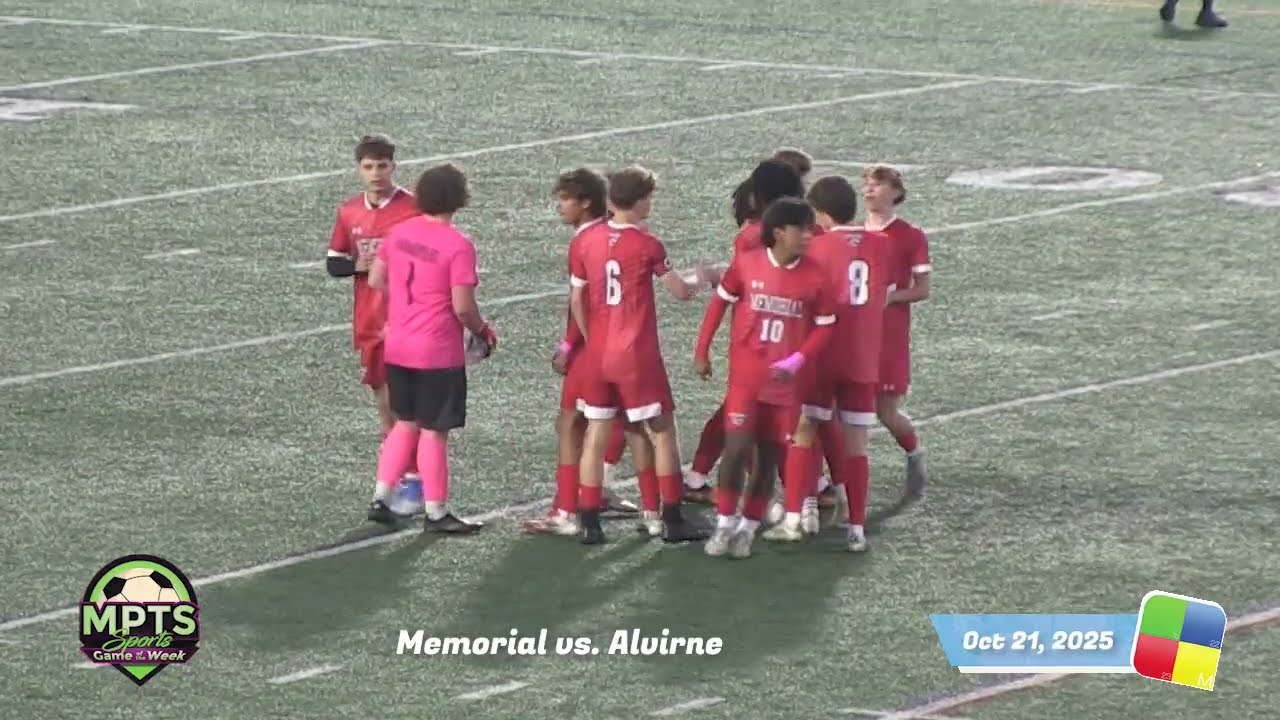 Boys Soccer, Memorial vs. Alvirne, 10/21/25