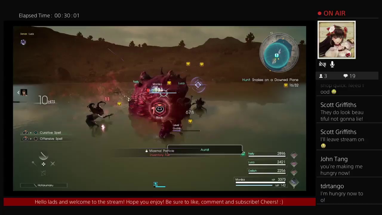 Final Fantasy XV Comrades |Saturday Morning banter stream!