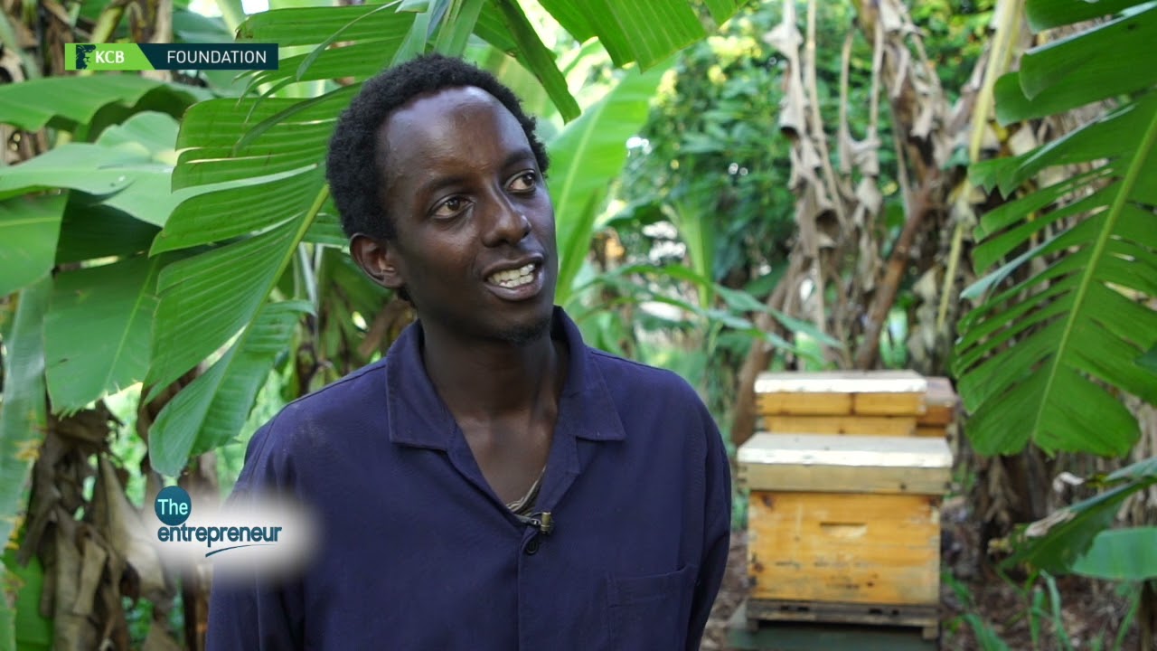 Edward Njuguna shows  how KCB Foundation has helped his farming business | THE ENTREPRENEUR