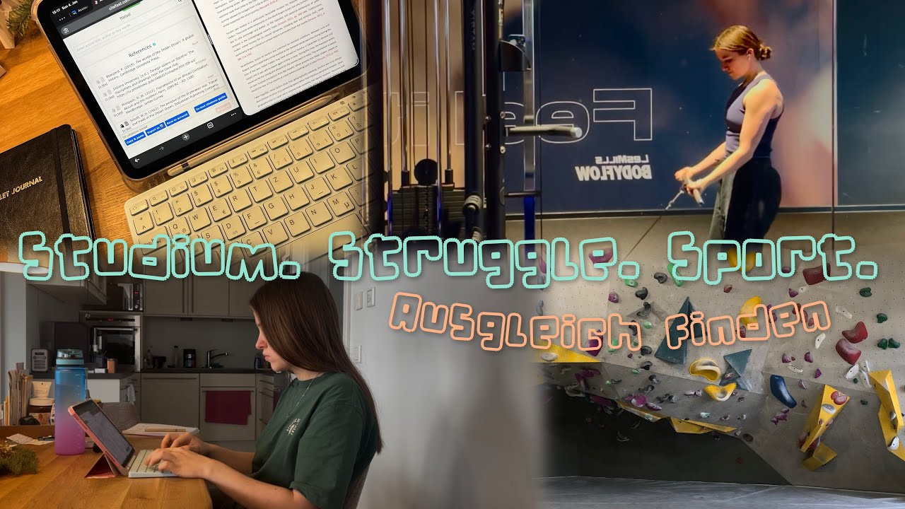Wenn Studieren schwer fällt… | Hausarbeit, Motivation & Gym
