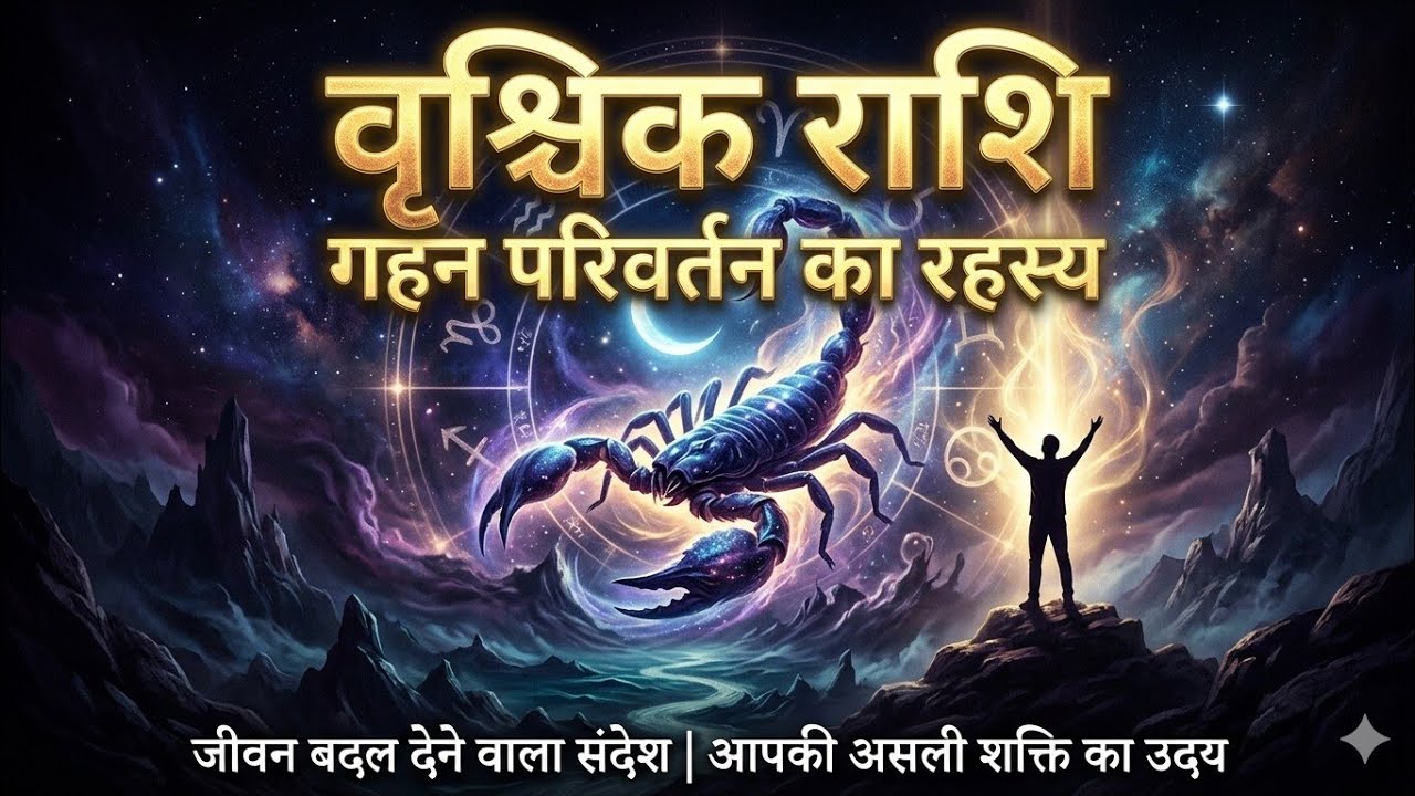 वृश्चिक राशि ⚠️ ब्रह्मांड आपको बदलने वाला है | जिंदगी का सबसे बड़ा मोड़ आने वाला है
