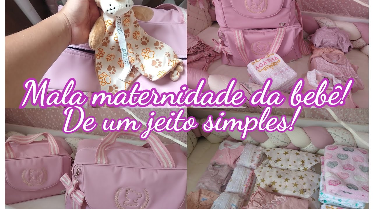 Montando a mala maternidade da bebê 😍 | Rafaella Scaalen 🌼