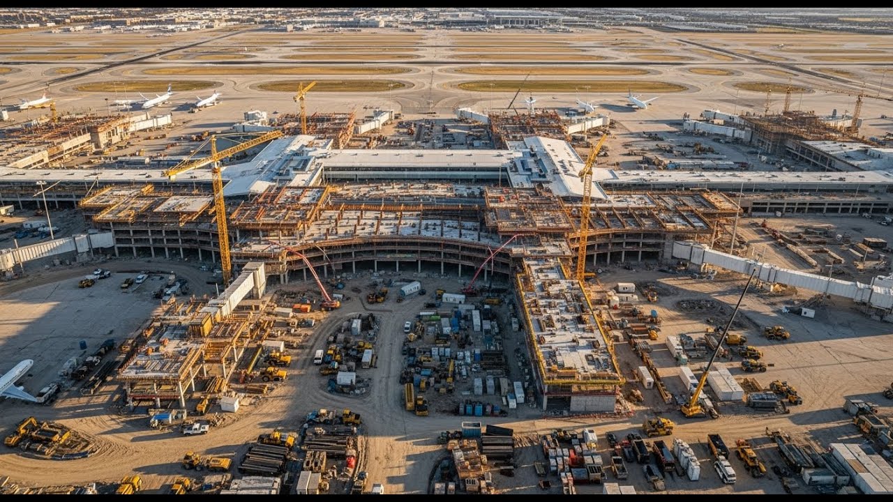🏆 Inside the Massive Expansion of Dallas–Fort Worth International Airport (DFW)