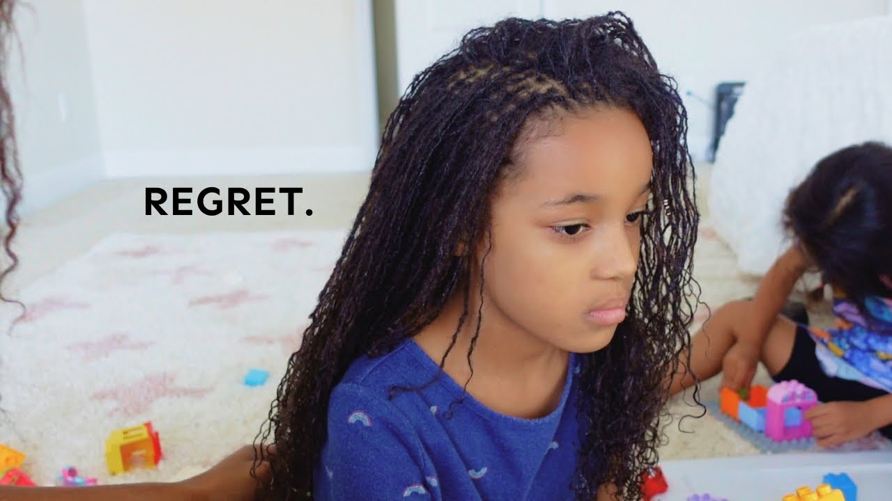[clip] Before Starting Kids' Sisterlocks / Microlocs | REGRET.
