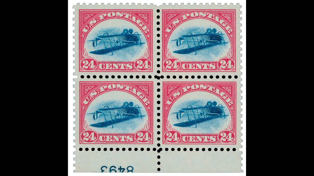How an Upside Down Airplane Changed Stamps Forever