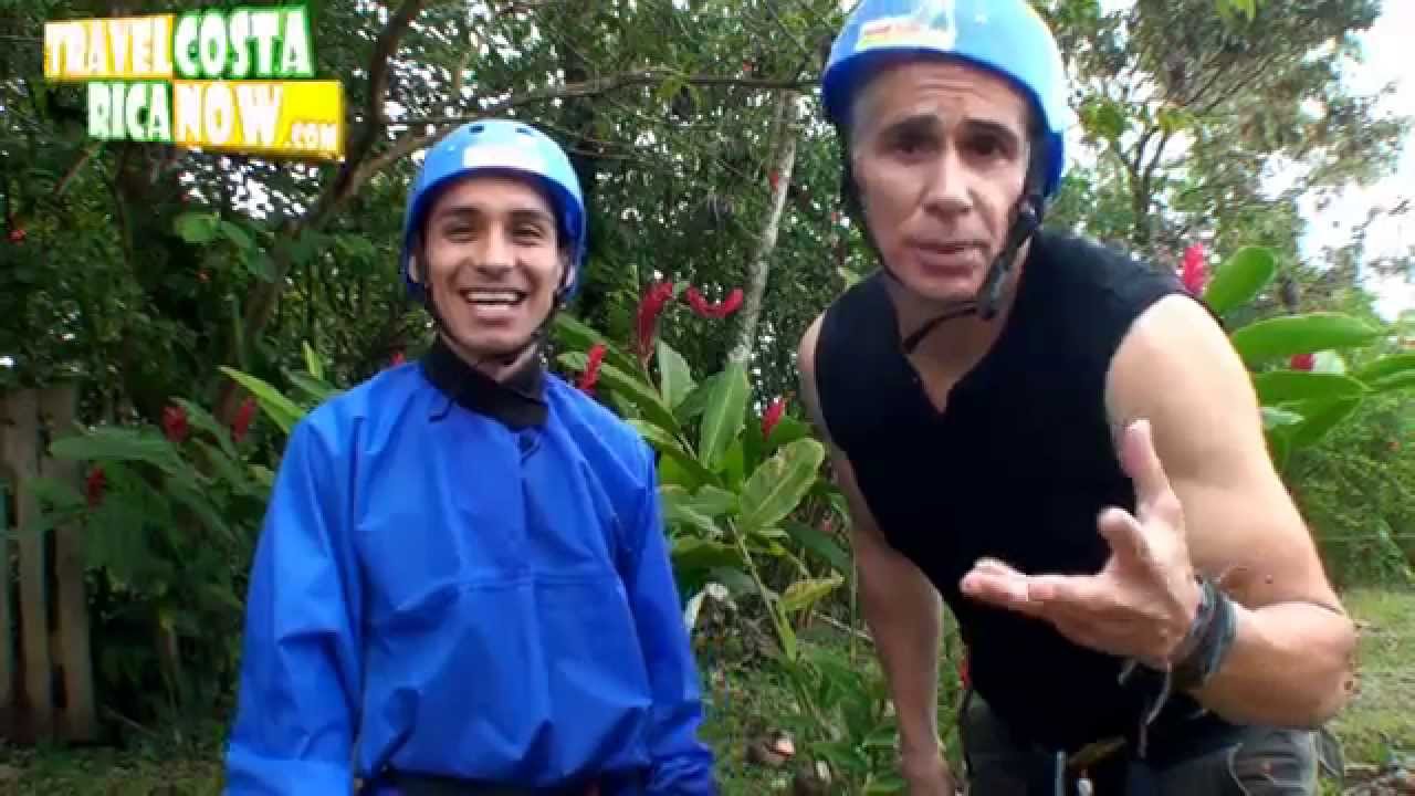 La Fortuna Costa Rica Waterfall Rappelling Canyoning, Jungle Hike Extreme Trek