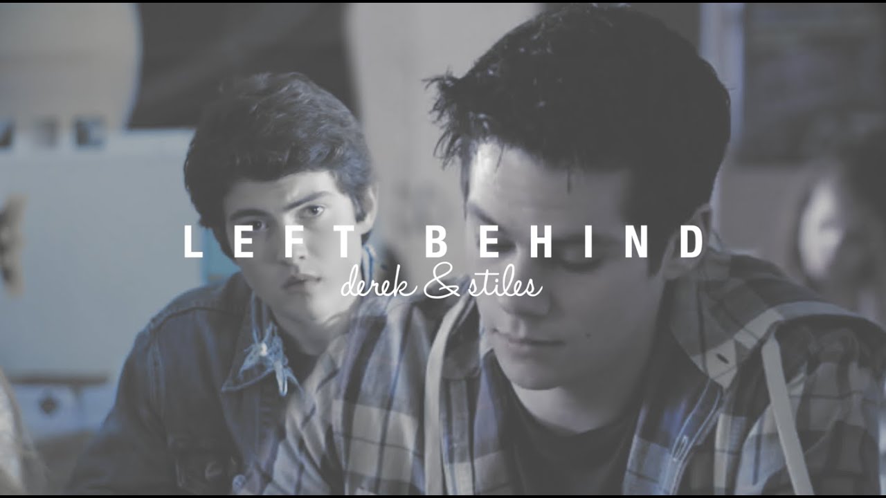 left behind; young!derek & stiles