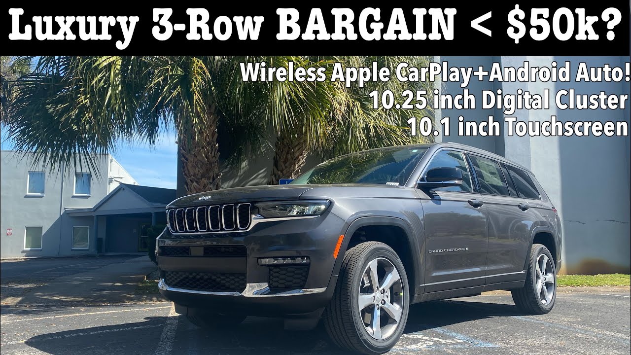 2022 Jeep Grand Cherokee L Limited: TEST DRIVE+FULL REVIEW