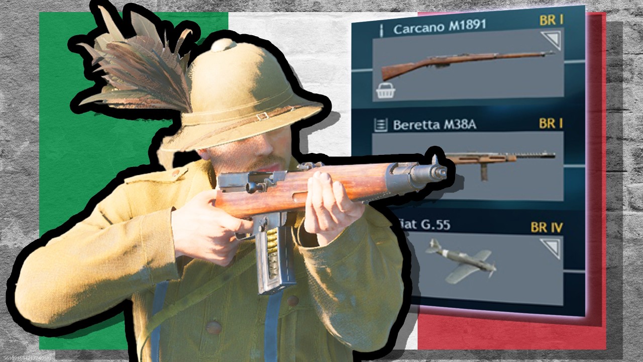 My Italian Tech Tree For Enlisted!
