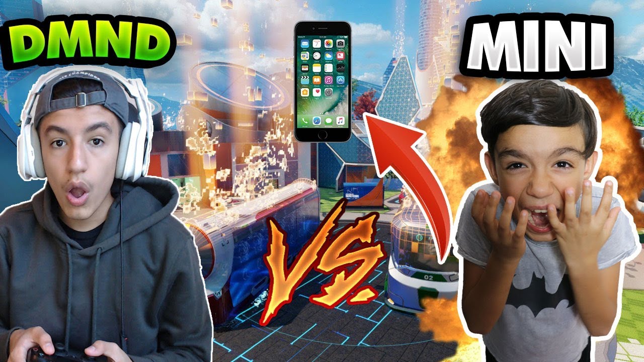 Black Ops 3 1v1 Against Little Brother For Iphone! (Extreme Rage)