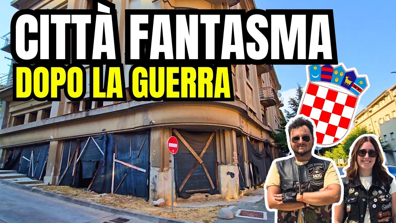 VISITIAMO KNIN in CROAZIA - CITTÀ FANTASMA dopo la GUERRA
