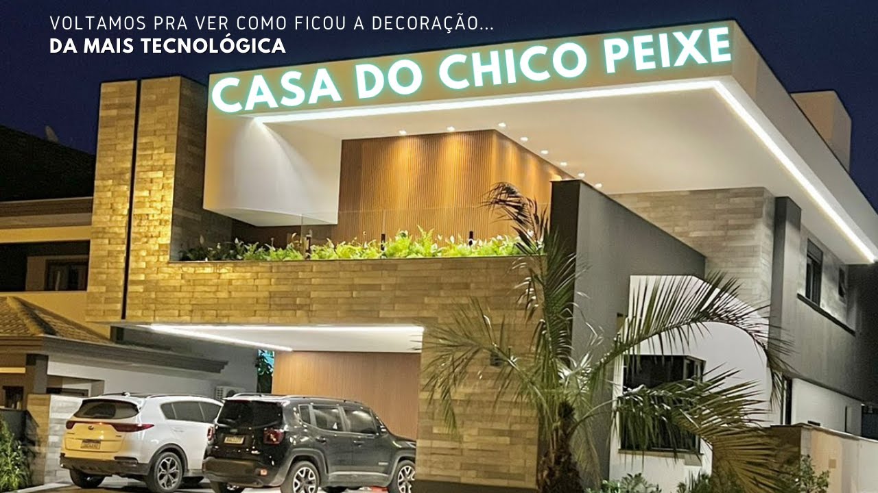 Casa do Chico Peixe 2 voltamos pra ver decorada a casa mais tecnológica do Caledônia