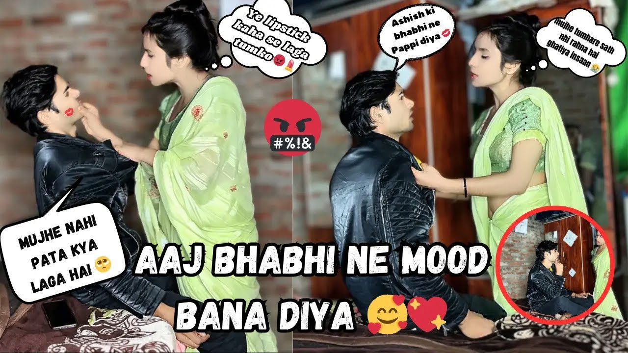 Roshani Ne Mujhe Bhabhi Ke Sath Kiss Karte Hue  Pakad Liya 💔😭 || Aryan and Roshani 