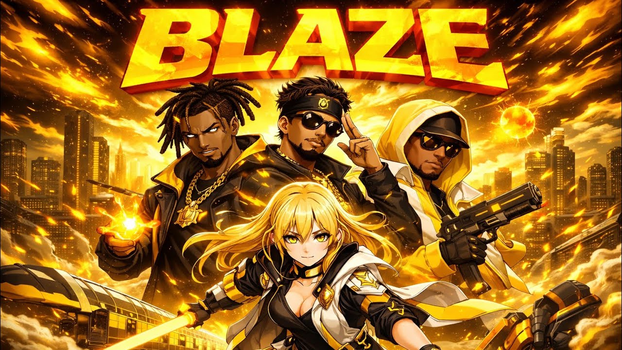 BLAZE 🔥 OG King Black Gotti x Metro Boomin feat. Shawty Redd | Dark Trap Anime Za Warudo (2026)