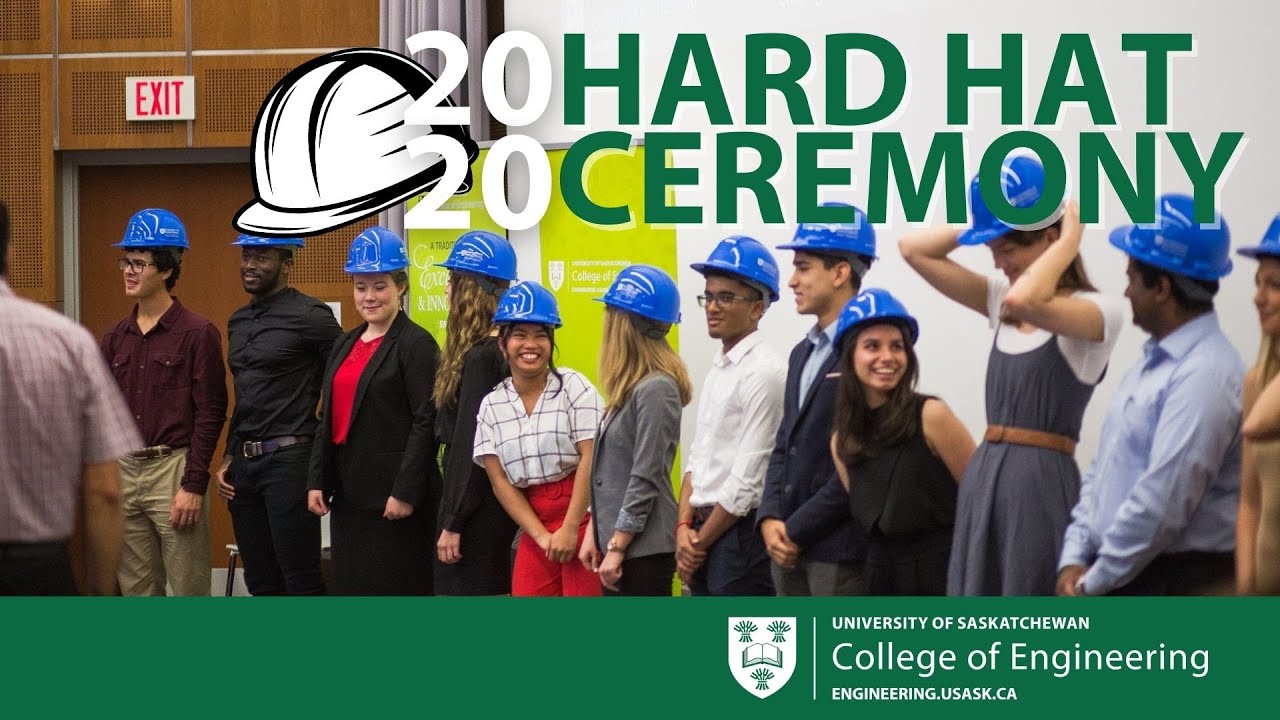 2020 Virtual Hard Hat Ceremony: USask College of Engineering