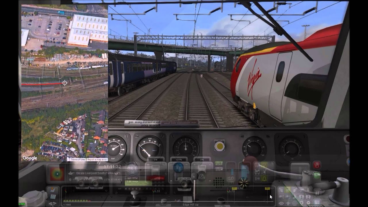 Train Simulator 2016 - Liverpool to Manchester - Class 57 with Train Maps Live