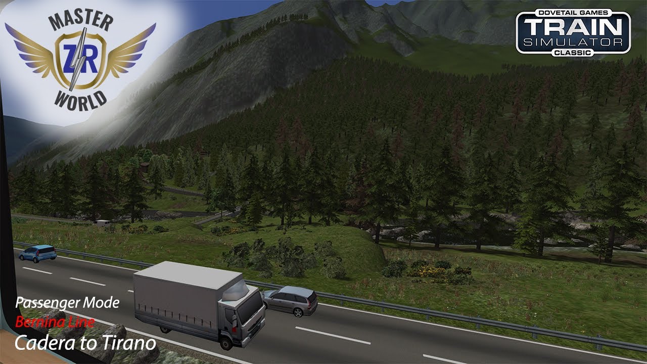 Cadera to Tirano - Bernina Line - Passenger Mode - Train Simulator Classic