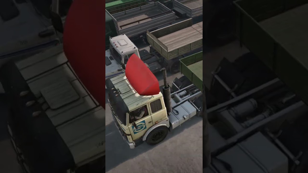 SnowRunner Why do these TWO trailers HAVE the same CAPACITY??