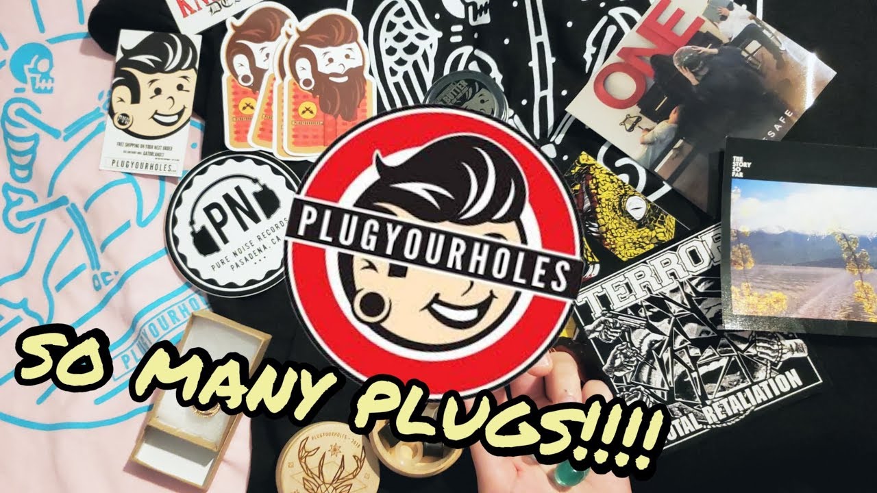 Plugs, Stickers, and Shirts from PLUG YOUR HOLES | Kylie The Jellyfish
