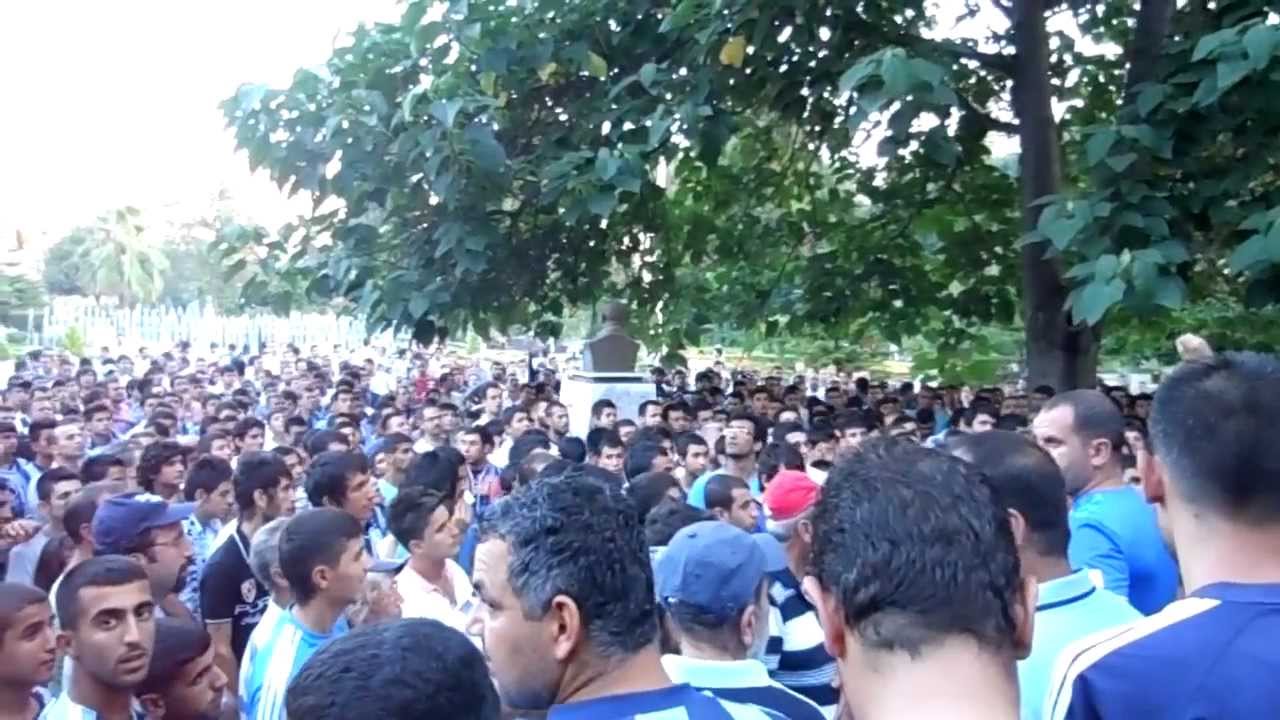ADANADEMİRSPOR YÜRÜYÜŞ ÖNCESİ ADEM TEL'İN KONUŞMASINDAN BİR KISIM