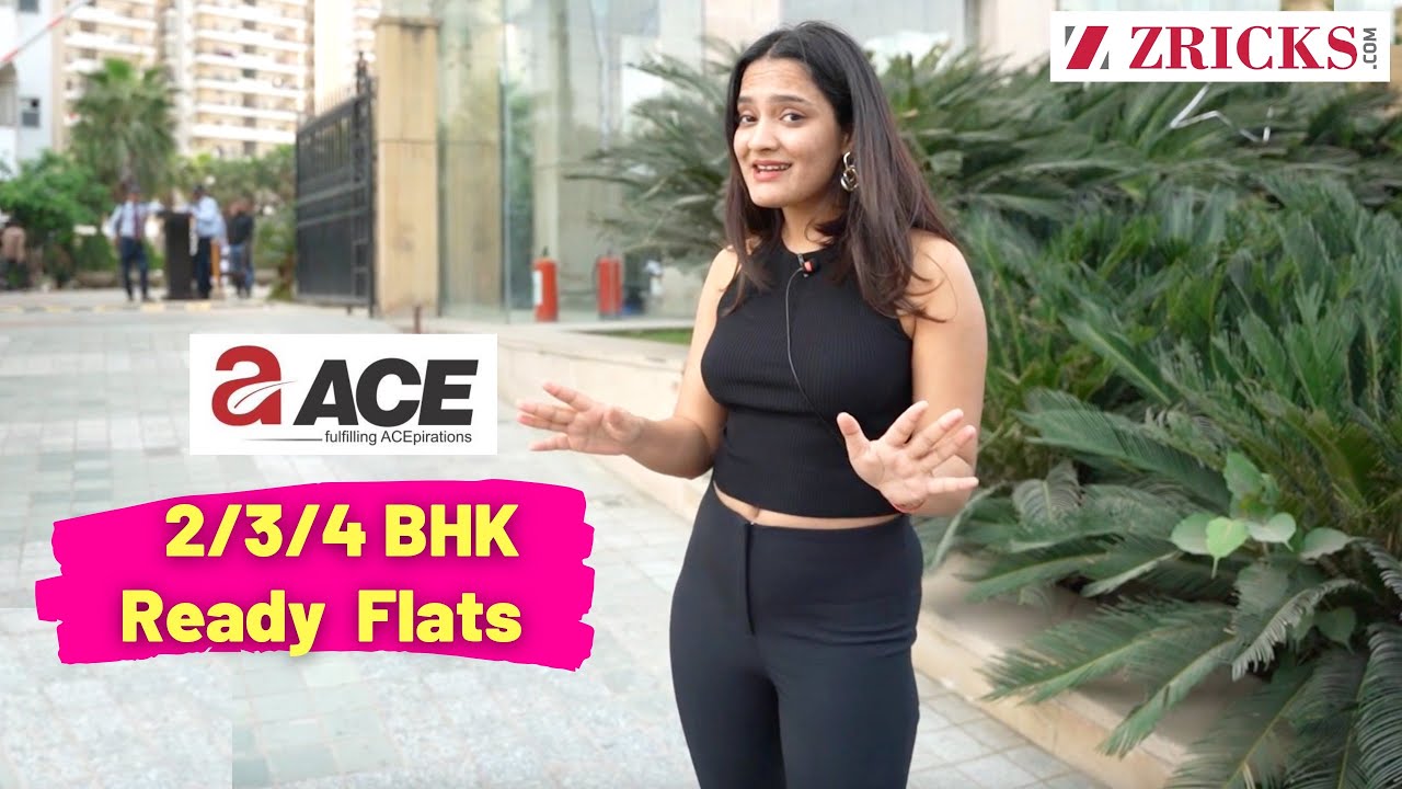 ♠️ ACE City 🚪 2/3/4 BHK Готовые к заселению роскошные апартаменты в Нойде Extn.