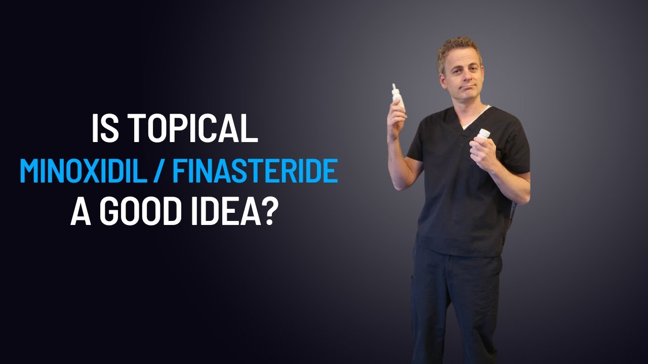 Topical Minoxidil and Finasteride.  Is it better than the pill?