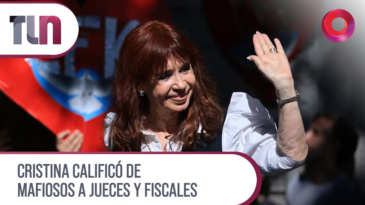#Telenueve | Cristina calificó de mafiosos a jueces y fiscales