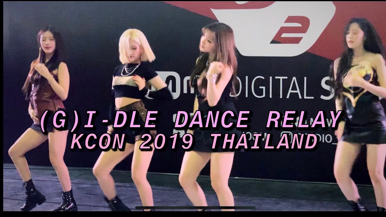 (G)I-DLE DANCE RELAY M2 - KCON 2019 THAILAND 190929