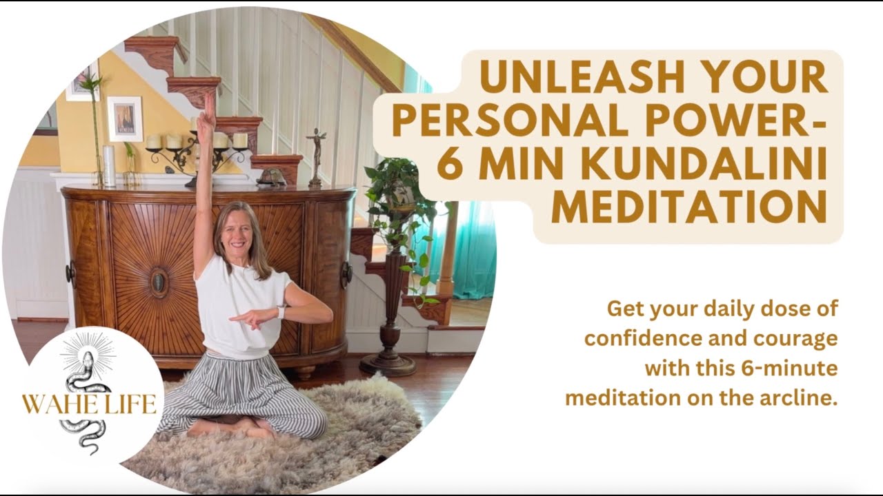 Step Into Your Power with this 6-Minute Kundalini Yoga Meditation